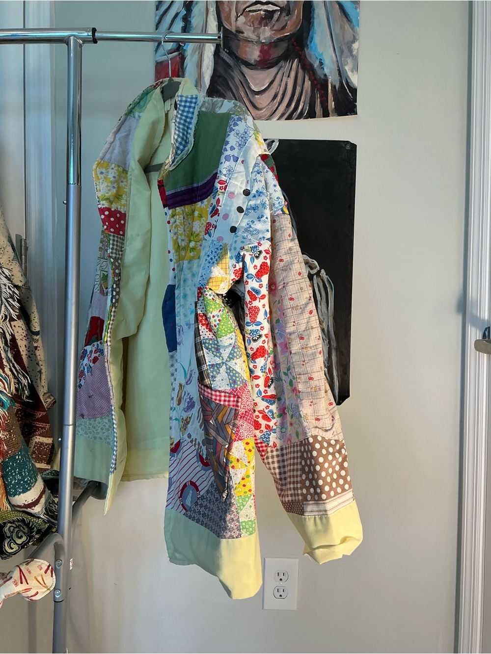 Quilt Coat Size Large - Picture 2 of 6